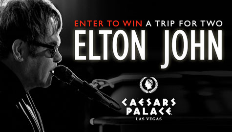 Win a Trip to See Elton John LIVE in Vegas