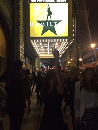 Kim Berk Went And Saw Hamilton On Saturday!