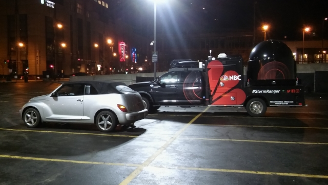 Producer Dan’s Convertible PT Cruiser VS Brant’s NBC Storm Ranger
